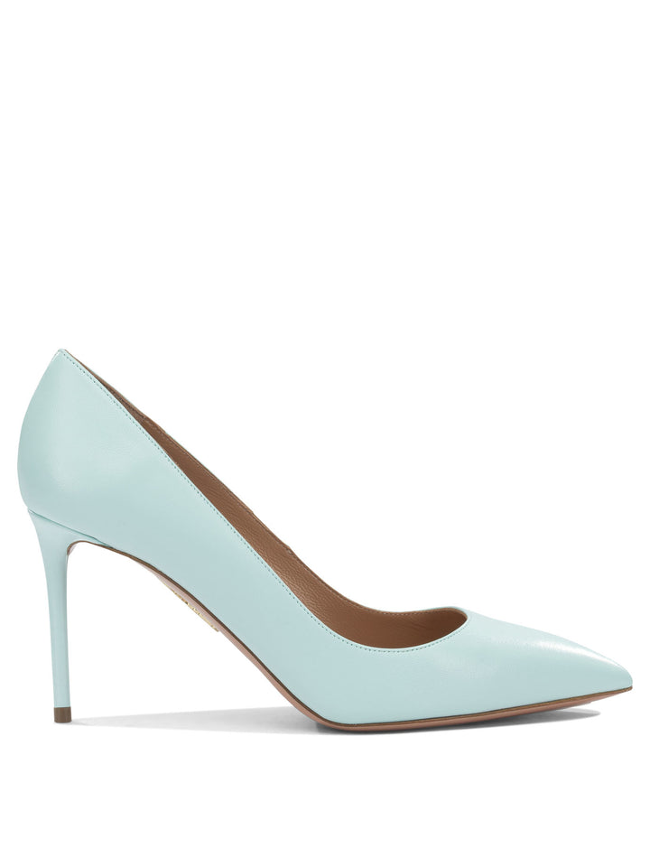 Aquazzura Purist Pump 85 Heeled shoes - Light blue | 05ad38b5c9733823711e66d5eb30cf4da78b90c7