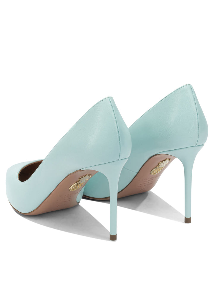 Aquazzura Purist Pump 85 Heeled shoes - Light blue | c237a6ec0f6342b1501d073b567435180521a346