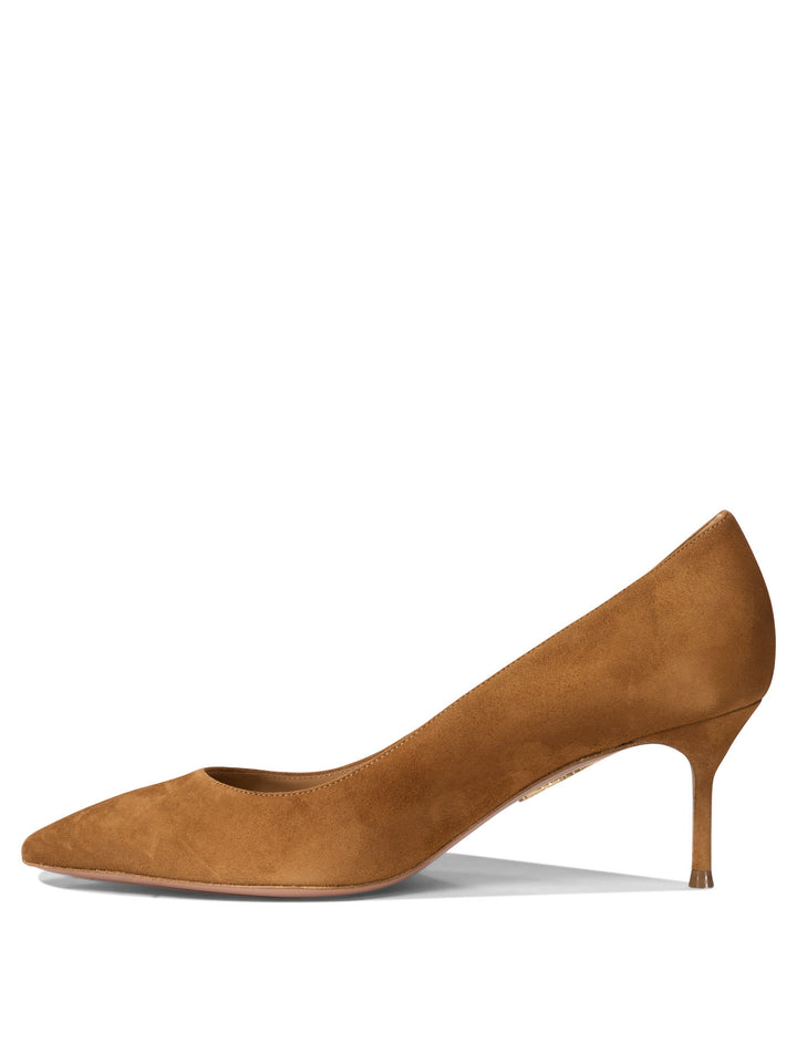 Aquazzura Purist Pump 65mm Heeled shoes - Brown | 7703cda6864a17c5b311a958998ae0ebae501a5d