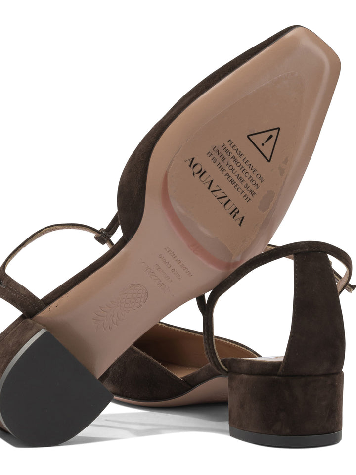 Aquazzura Sorbonne 35 Mm Heeled shoes - Brown | 9bcee65681a4e2a491f538407a13af0ac4861623
