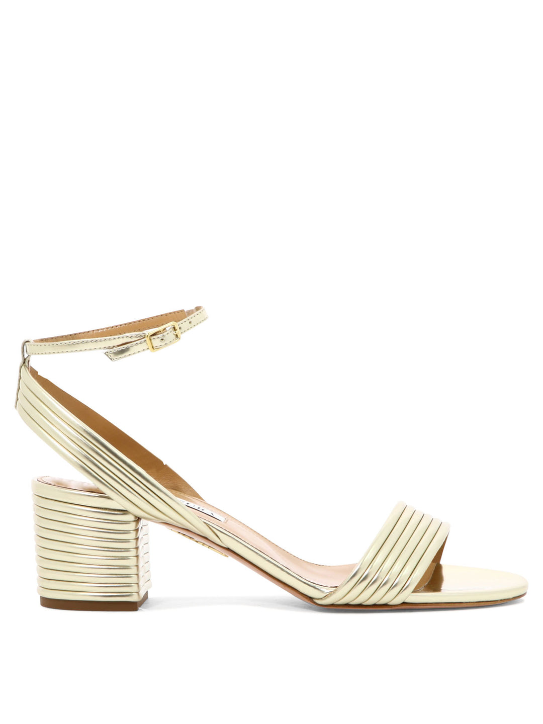 Aquazzura Sundance Sandal 50 Mm Heeled shoes - Gold | 1f7a9f5301322270c5b725d5e45d68b3508054d6