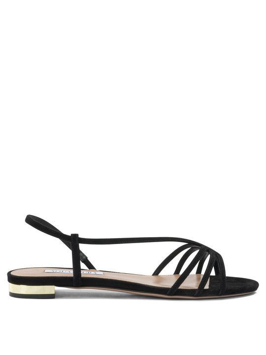 Talk To Me Sandals Black