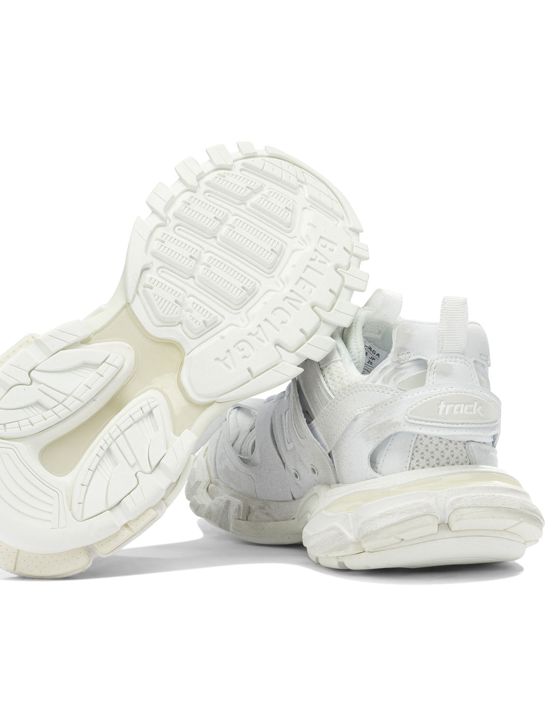 Balenciaga Track Signature Sneakers & Slip-On - White | 12f9cd655c99ee8f1efe9dbaeaa5a5c3069de542