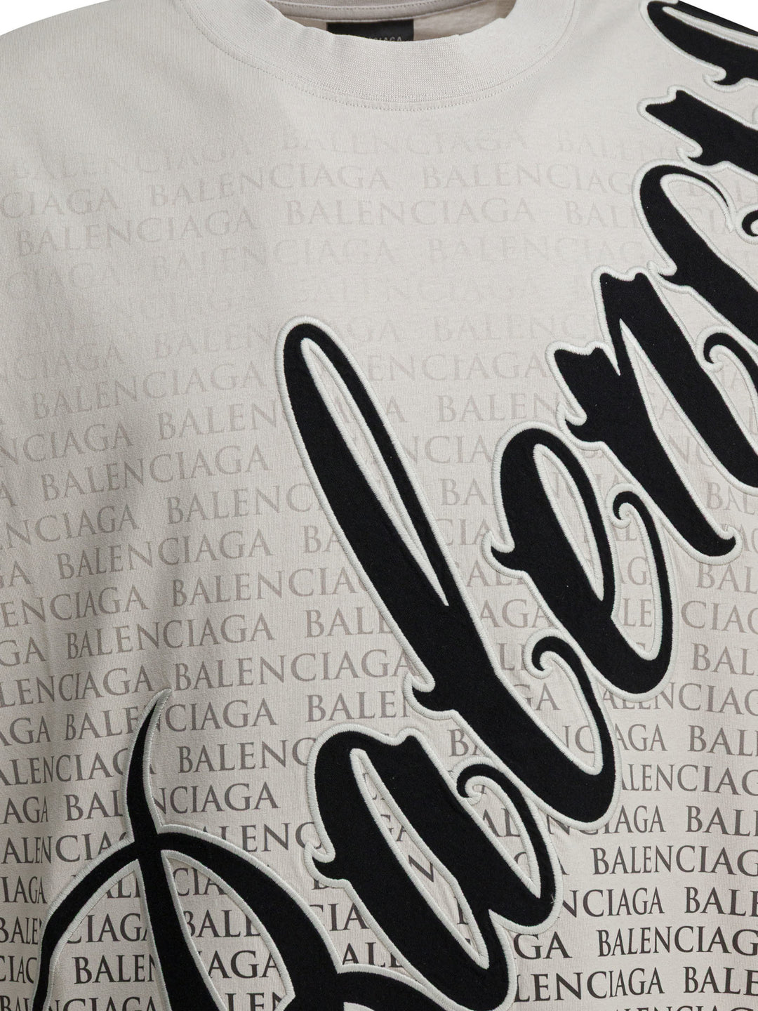 Balenciaga Big B T-shirts - White | 54b882d0b338e9a1b5a576e29d949ae3b0e6687c