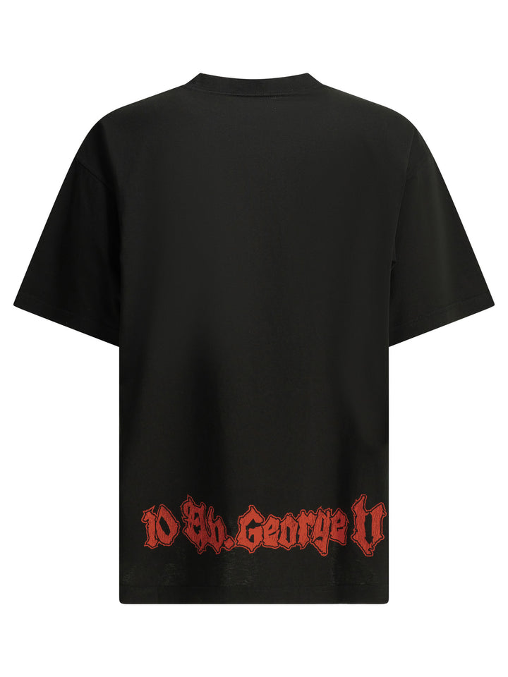 Balenciaga Salon De Couture T-shirts - Black | b961490186cc11b5440274ab1a1f386e3d34ab04