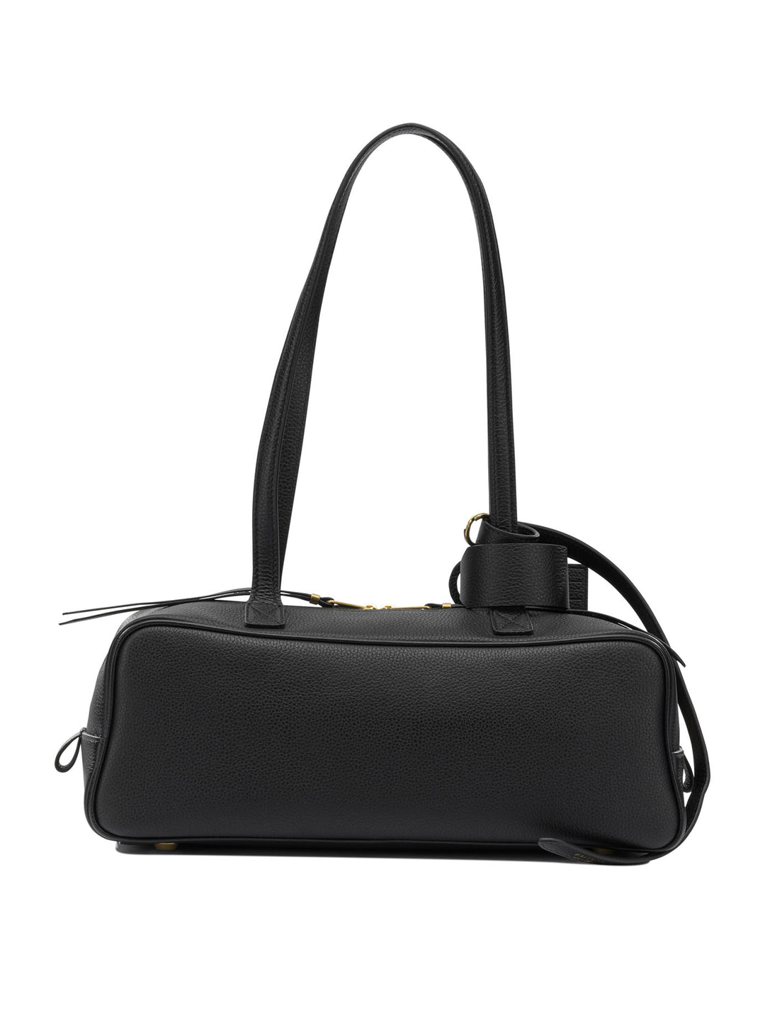 Balenciaga Bowling Carrie Shoulder Bags - Black | 38d10c436bd0aa40e3680f2370fbe03e56230fae