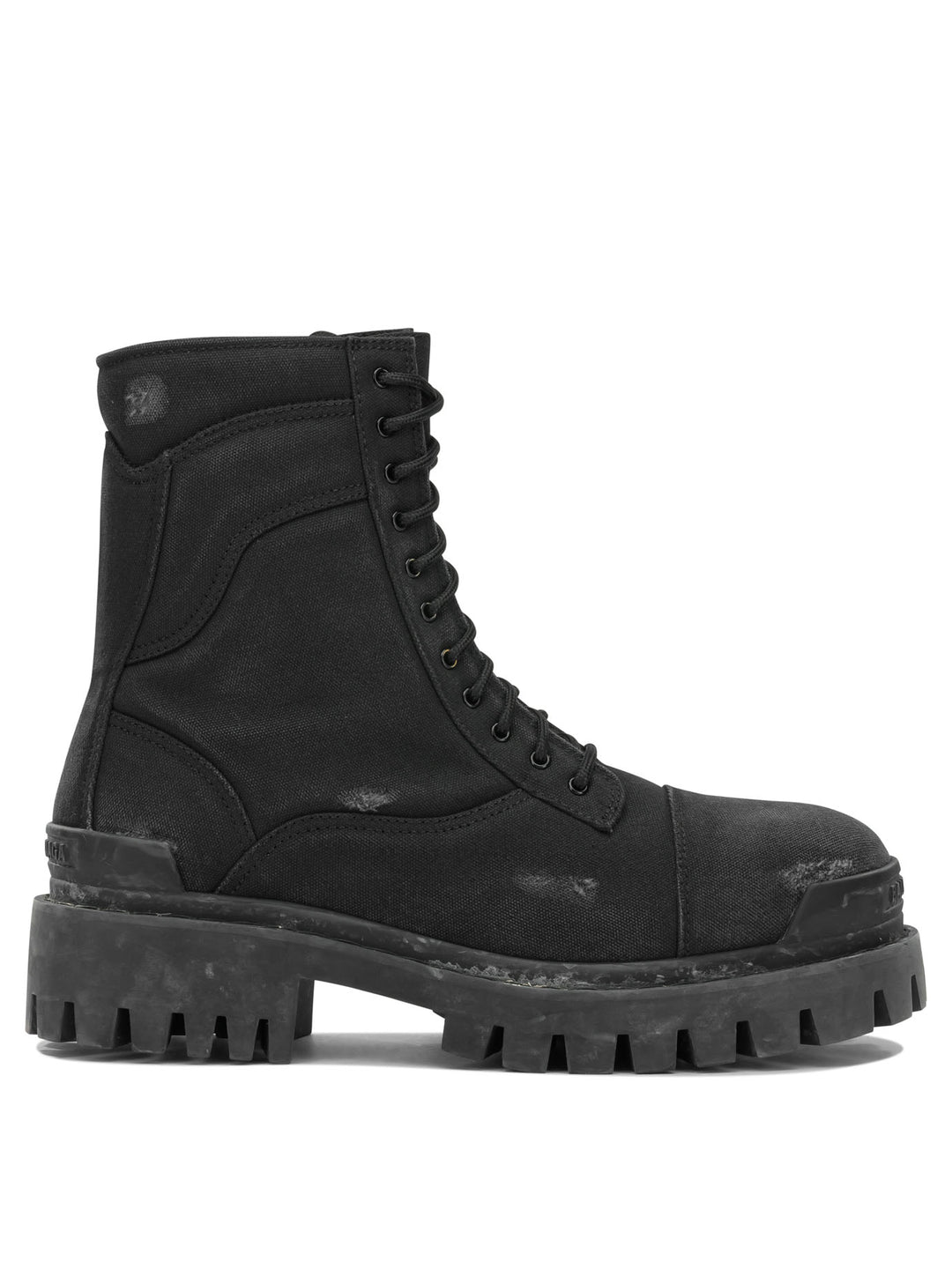 Balenciaga Combat Strike Boots and Ankle Boots - Black | fcd3f806399e4a1bcd1d491e8834f76ebca613e3