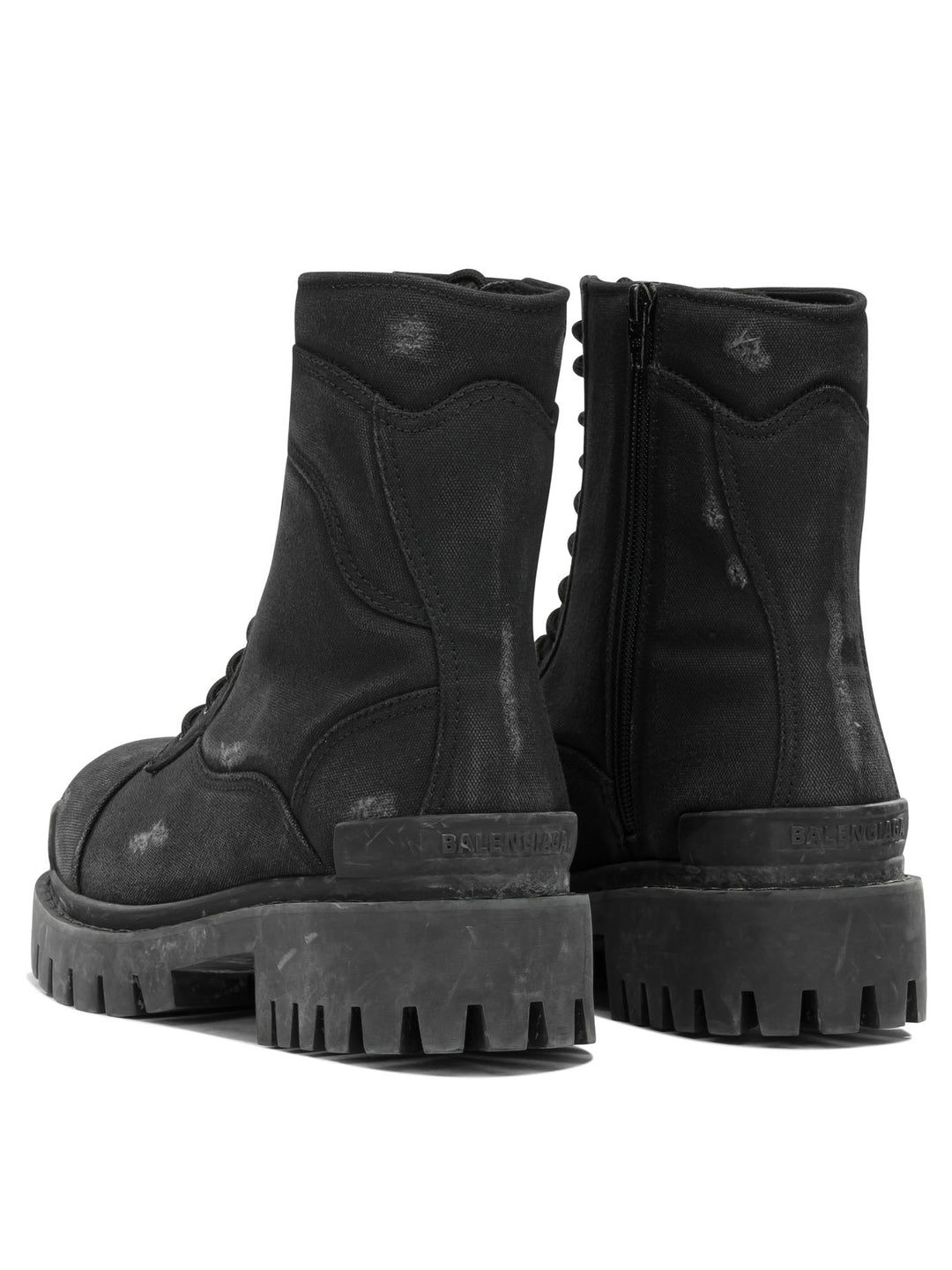 Balenciaga Combat Strike Boots and Ankle Boots - Black | 306b01dac4815b9516af7193525e7b87379a3a1f