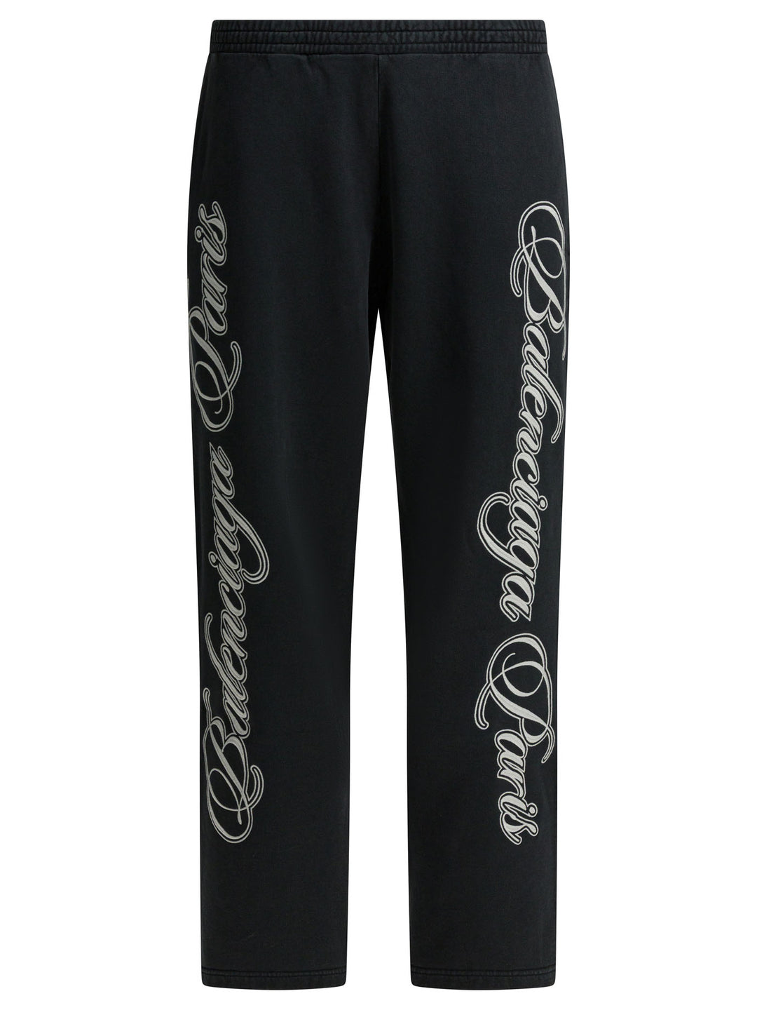Balenciaga Baggy Cursive Trousers - Black | acdb631f70adaa54e99904ee6654d085854d9b61
