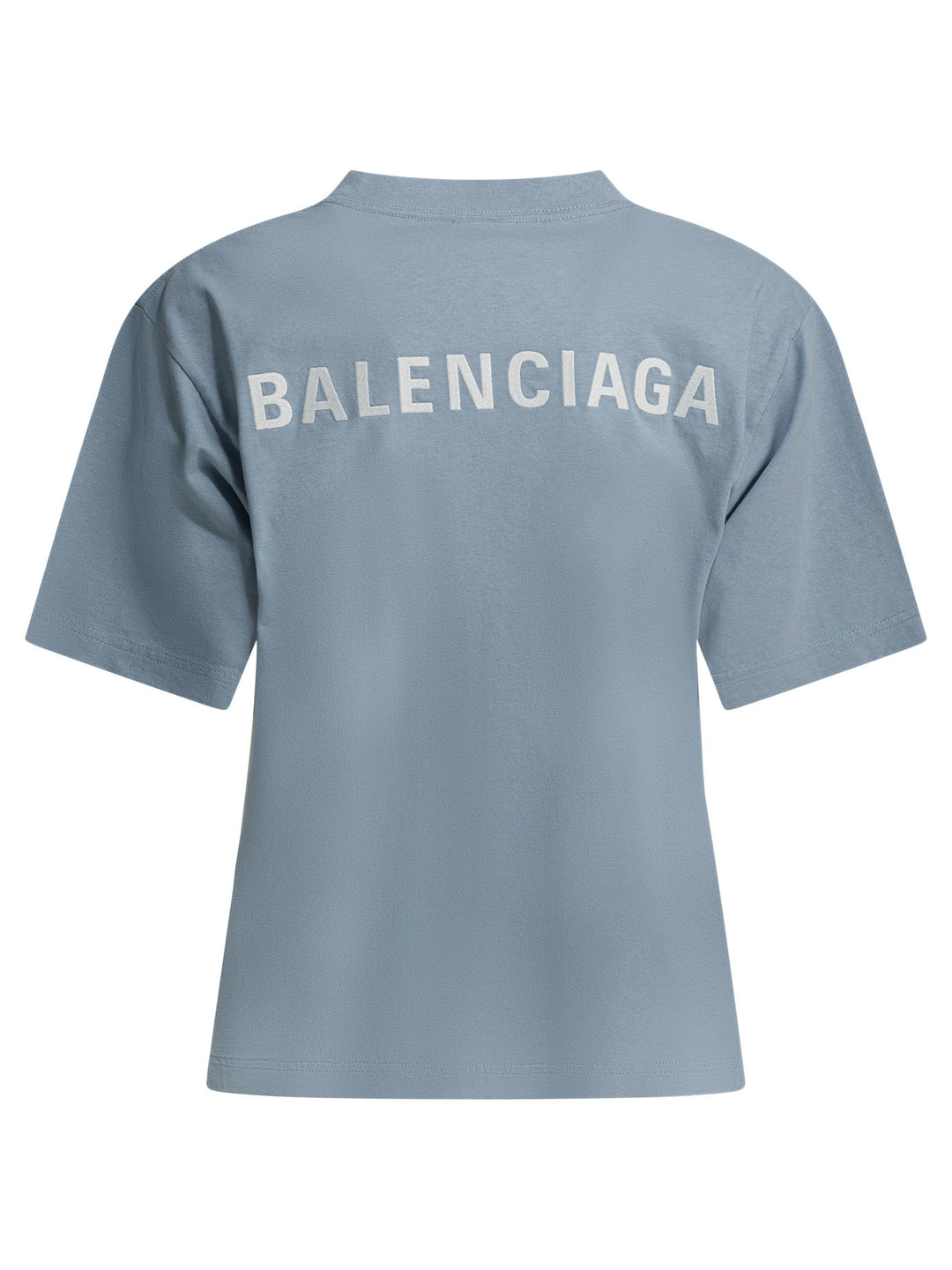 Balenciaga Balenciaga Back T-shirts - Light blue | 3a827d9265628a8fbd414993823898a924a12bfd