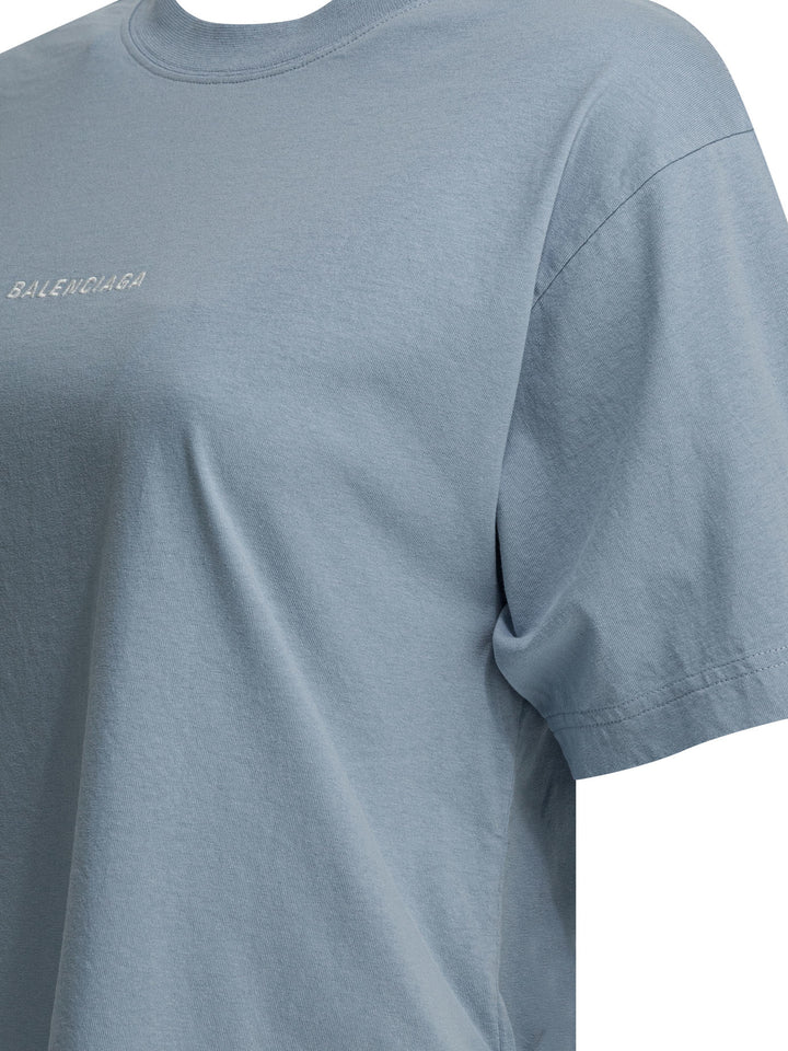 Balenciaga Balenciaga Back T-shirts - Light blue | 012da974178bee23315d9135d006d2656fc56918