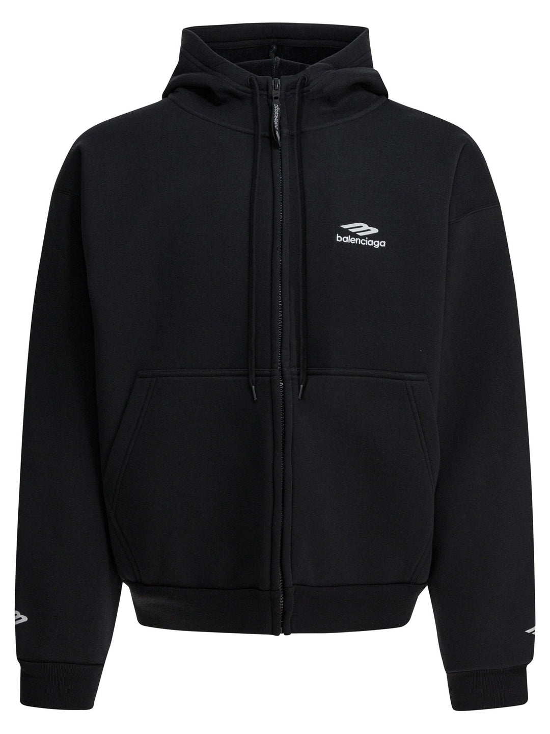 Balenciaga 3b Sports Icon Sweatshirts - Black | 18cbf45a4ce5b1ce7d4b2097d464f002ba99fda2