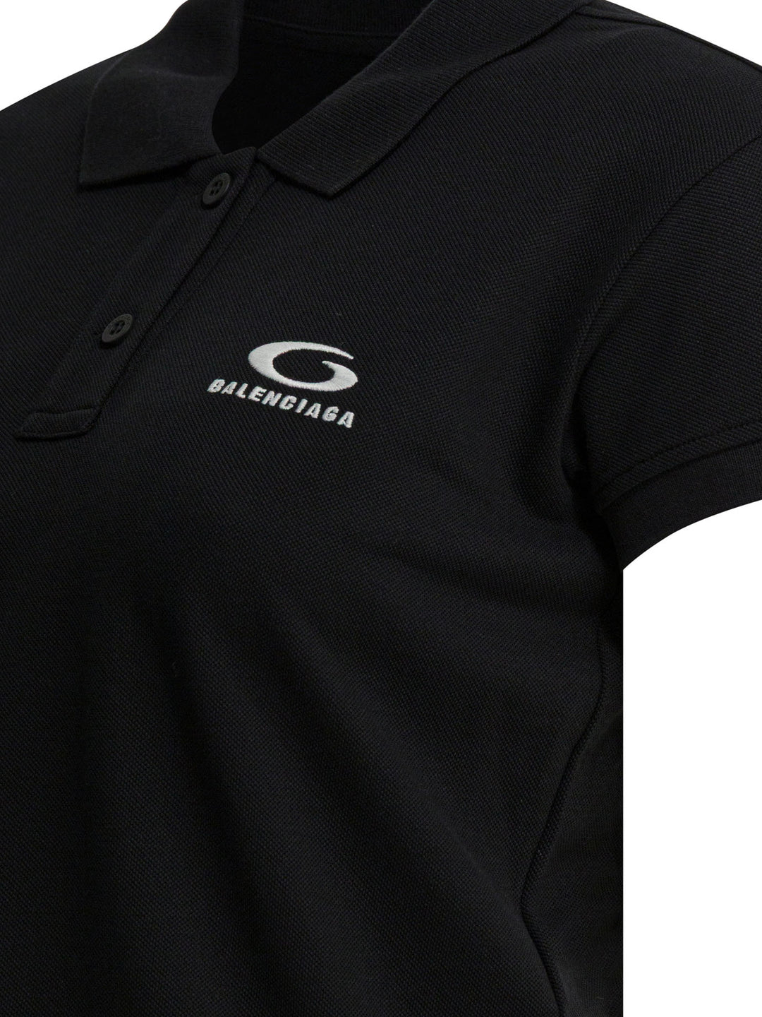 Balenciaga Loop Sports Icon Polo shirts - Black | bca80209a984553188b2e9334b008208979fb165