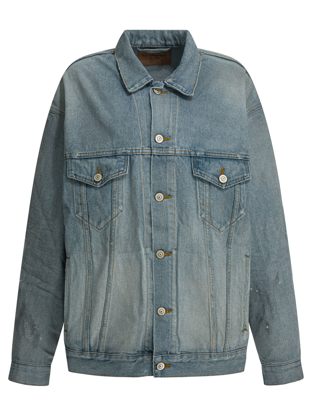Balenciaga Denim Jacket Jackets and Coats - Light blue | fa7ac9bf35787a1abf832ded327c6320cf5599a0