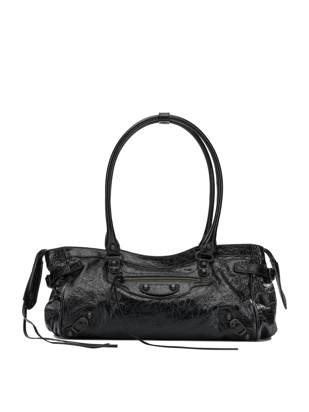 Balenciaga Le City East West Shoulder Bags - Black | 829ee239ff134a58e2d49d0f8677705c5dd26c84