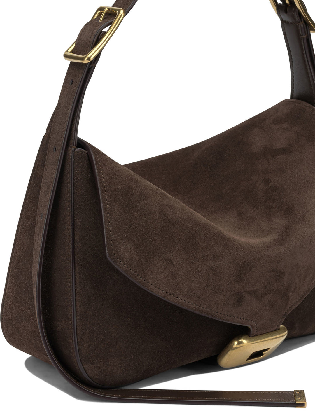 Balenciaga Clicca Shoulder Bags - Brown | 417ca4f4f4834fc5cd53ab643a96de5273763494