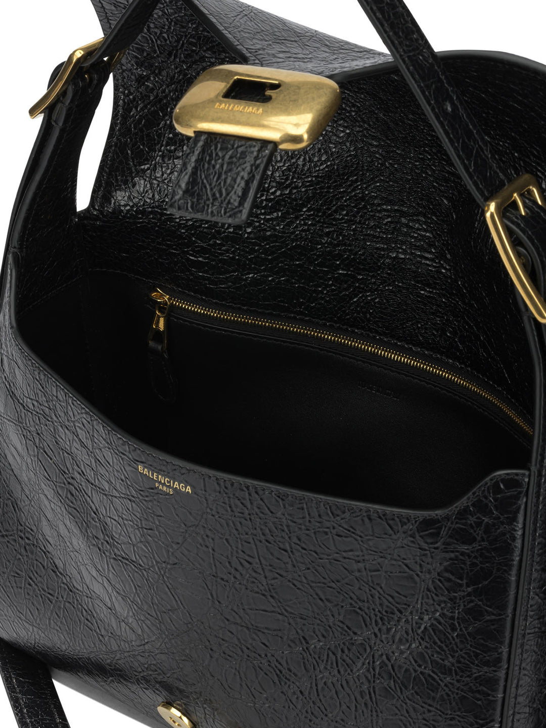 Balenciaga Clicca Shoulder Bags - Black | 9996b17937b8554da17606d4de8cc848c95b7de7