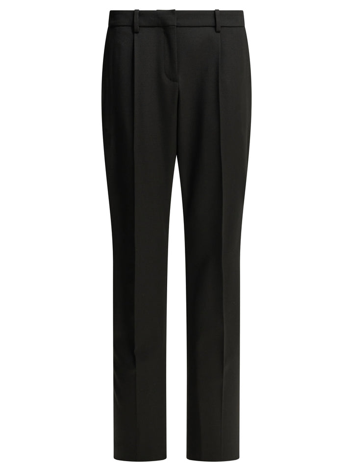 Balenciaga Wool Tailored Pants Trousers - Black | d39353f2422fcf8d1ffd48f3d1006eb5317bc2c7