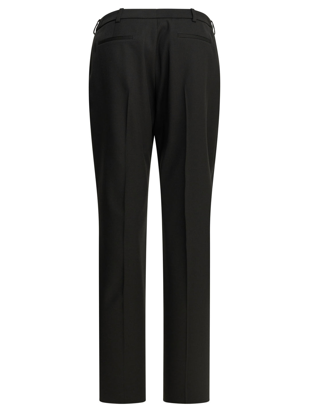 Balenciaga Wool Tailored Pants Trousers - Black | b3c5cbfffdd0e054437f050556990f7d3bff8374