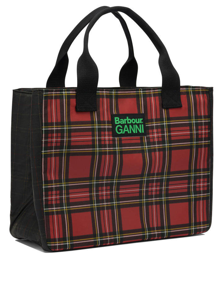 Barbour Barbour X Ganni Hand Bag Handbags - Red | 2035a8f7f6e3b183282cb4c93ab3b1068462b177