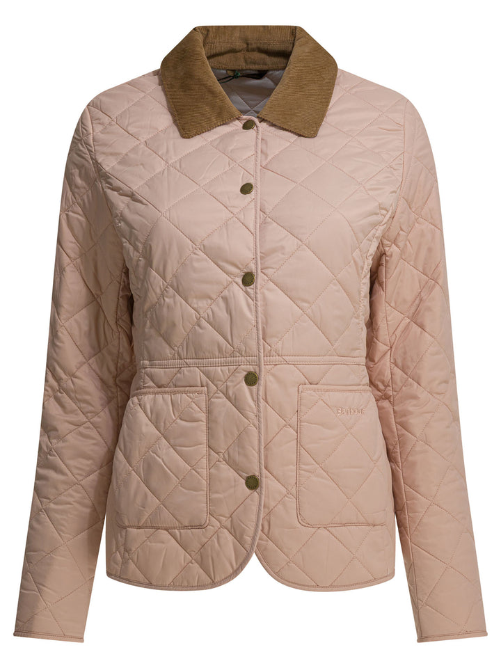 Barbour Deveron Jackets and Coats - Pink | 9a680bf4d72319d64b8c99a0c6ff129d820aba26