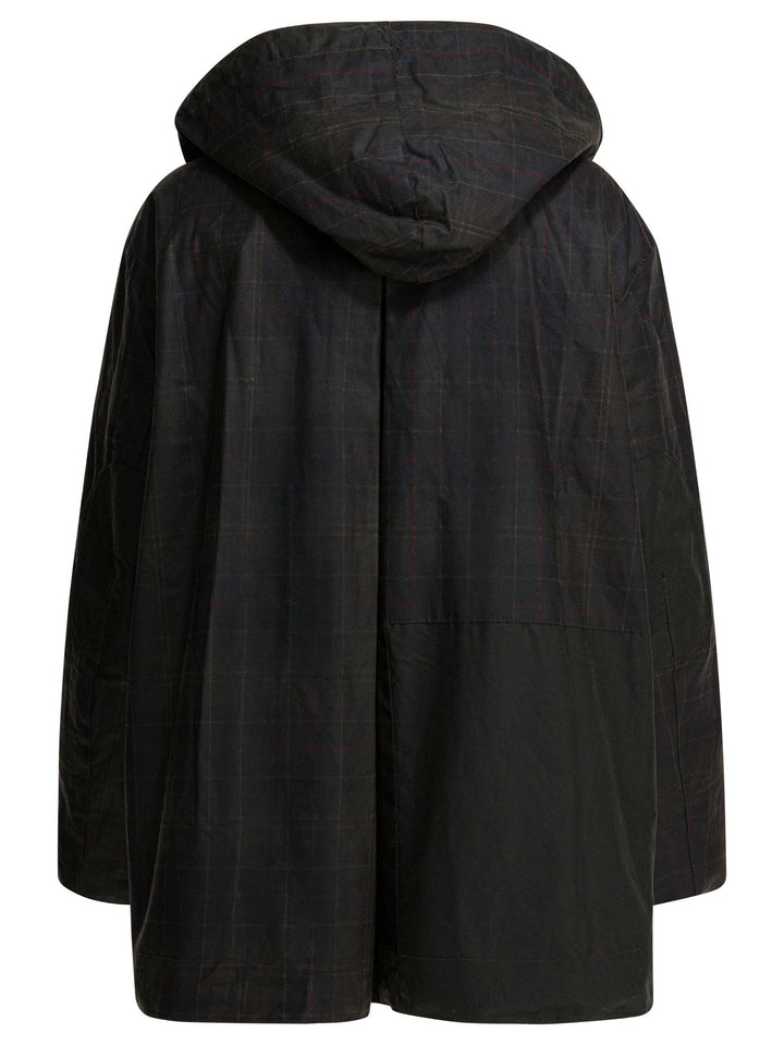 Barbour Barbour X Ganni Waxed Jacket Jackets and Coats - Red | bb2c5a9161239adb0bfcc7ae0793cd4afd932535