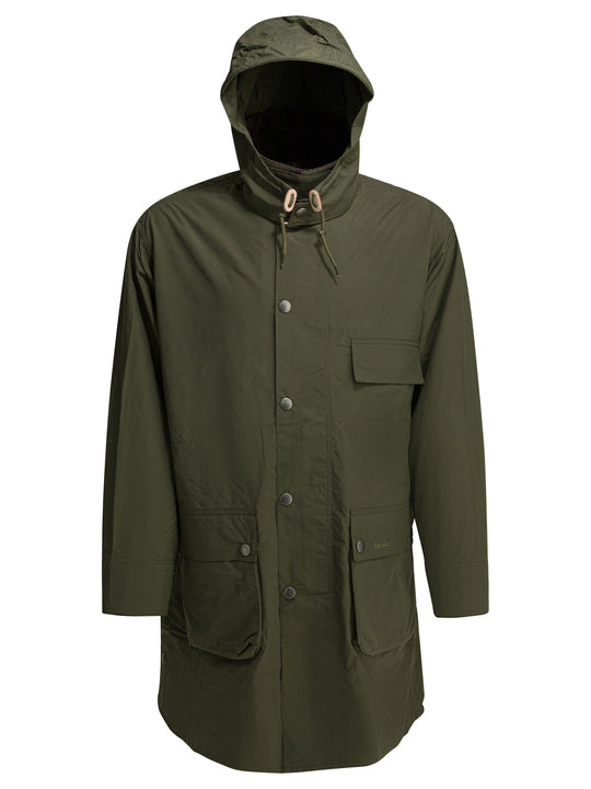 Parka Barbour X Paul Smith Jackets And Coats Green
