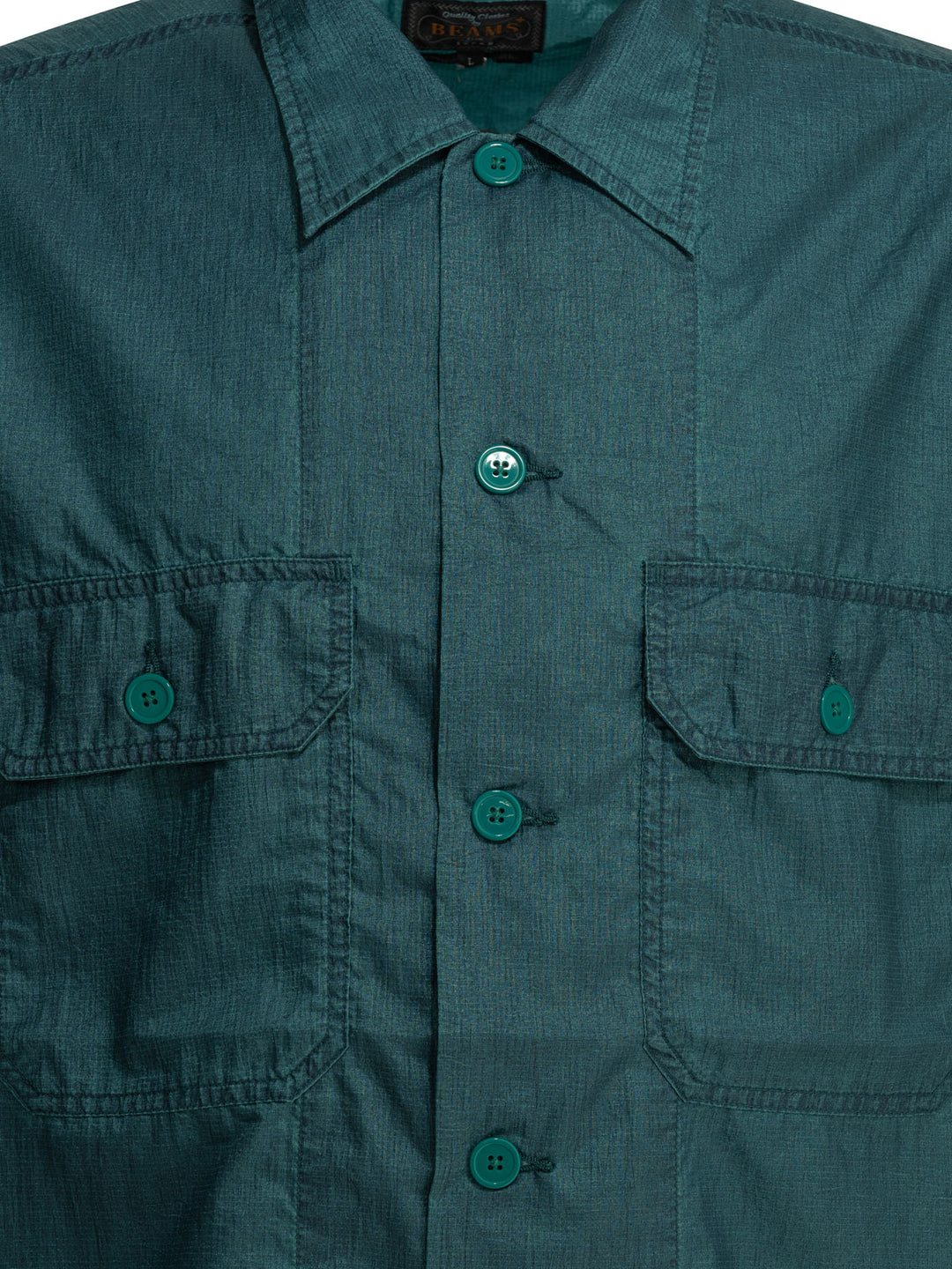 Beams Plus Mil Sht Shirts - Blue | 893f0b63c5bccfd7a9c2bbadbbf3371c2e3c873a