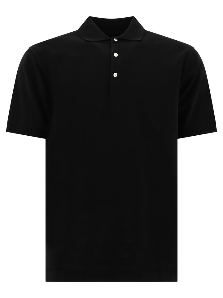 Beams Plus 12g Polo shirts - Black | 282eaf454be58205d76326b80223f9086a1a28c5