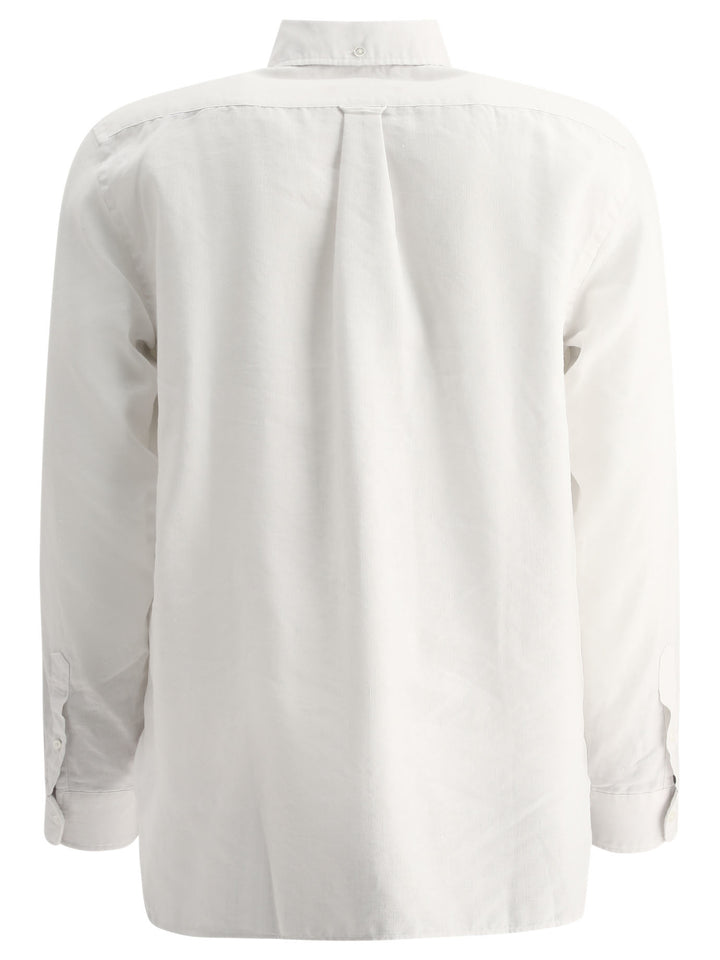 Beams Plus Coolmax® Casual Shirt Shirts - White | 269c89322d805077ab419b66613be870f4972fcd