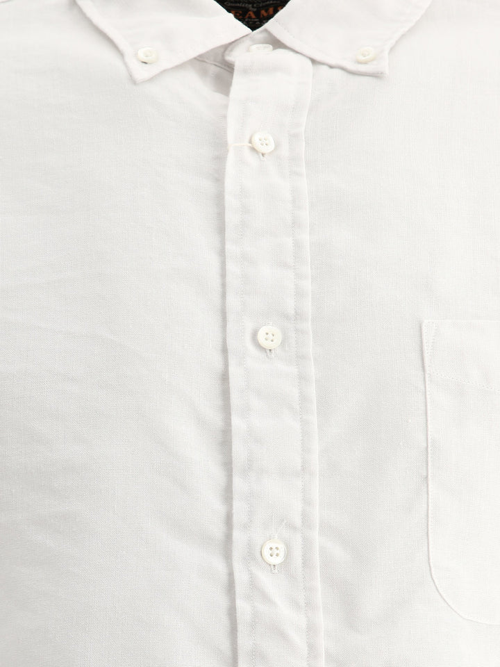 Beams Plus Coolmax® Casual Shirt Shirts - White | c0303af413c2971ce3dba5770bef4990fe0d4838