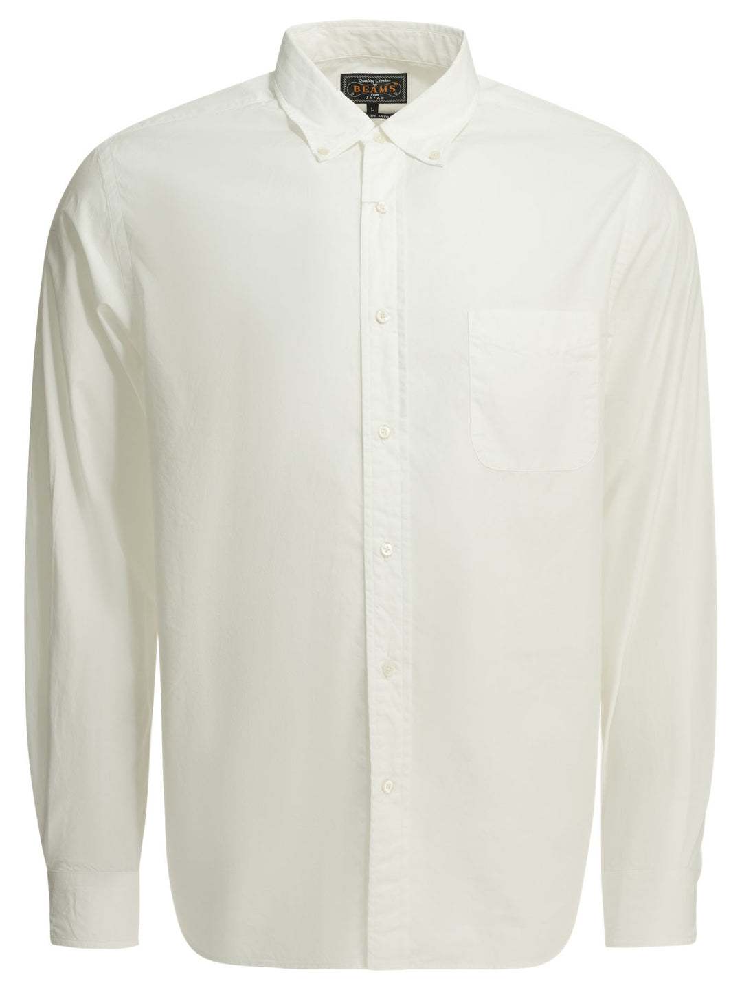 Beams Plus B.D. Color Broad Shirts - White | 03ea5208e09900ac2d1d0ddae80252e4a0a29155