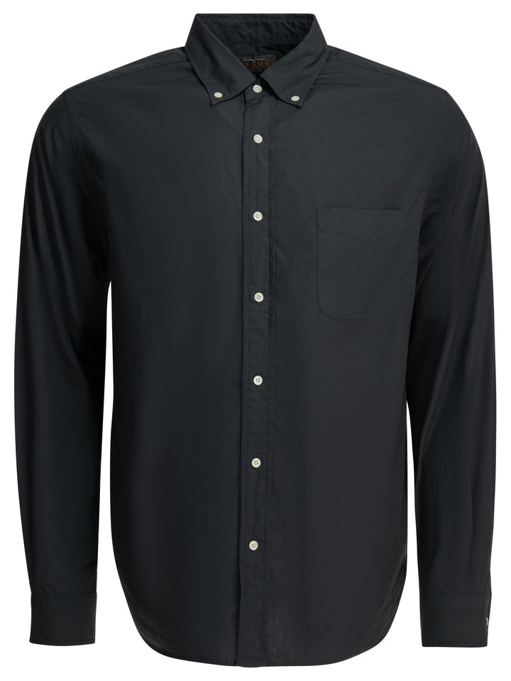 Beams Plus B.D. Color Broad Shirts - Blue | 758b2838387316621dd9224e71da019bde7a1d7c