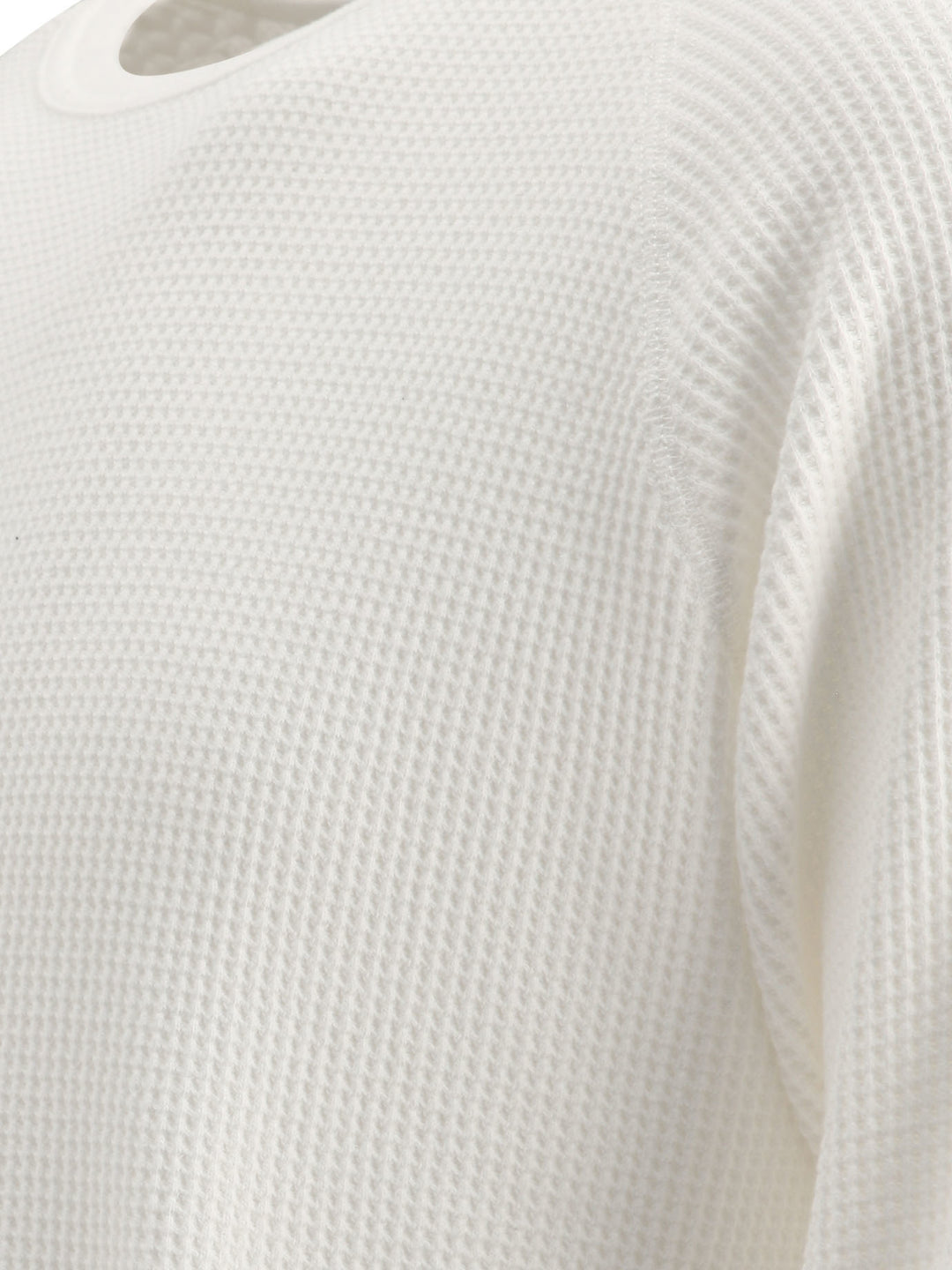 Beams Plus Crew Thermal 30 T-shirts - White | 850b14469a0c2bf945fcfc1077d8dad0615f6993
