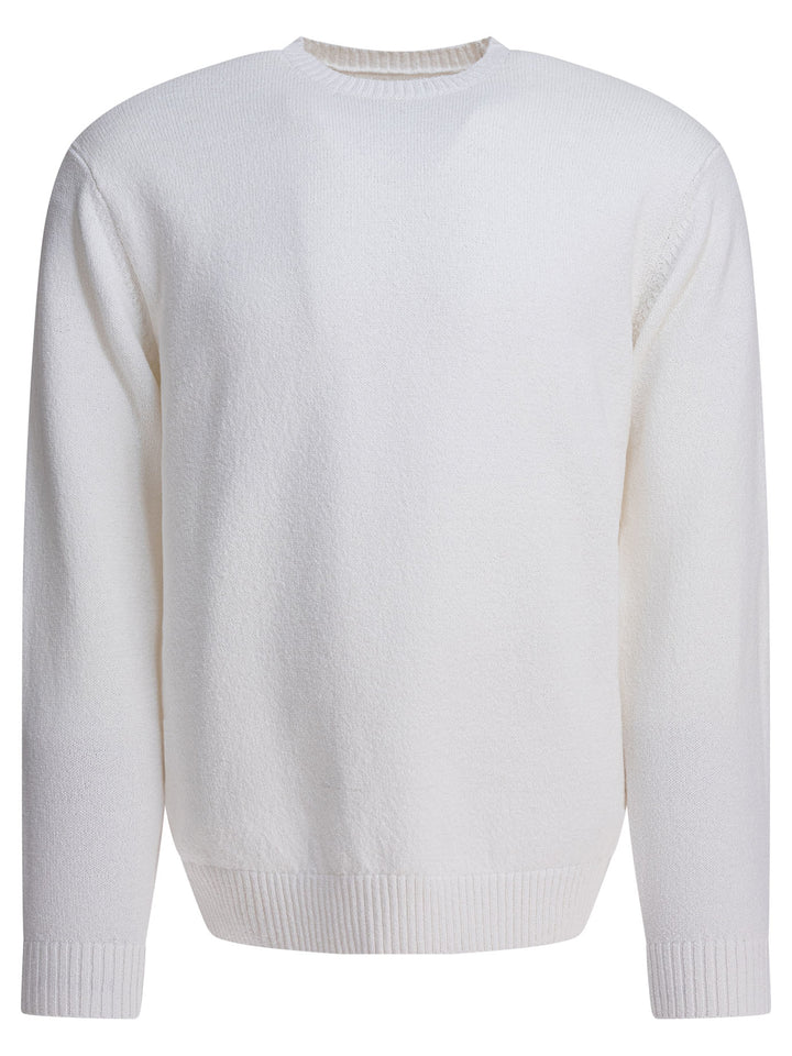 Beams Plus Lily Yarn Knitwear - White | fb558c8d0ce9d7bbc2389409076df57c4a334a9e