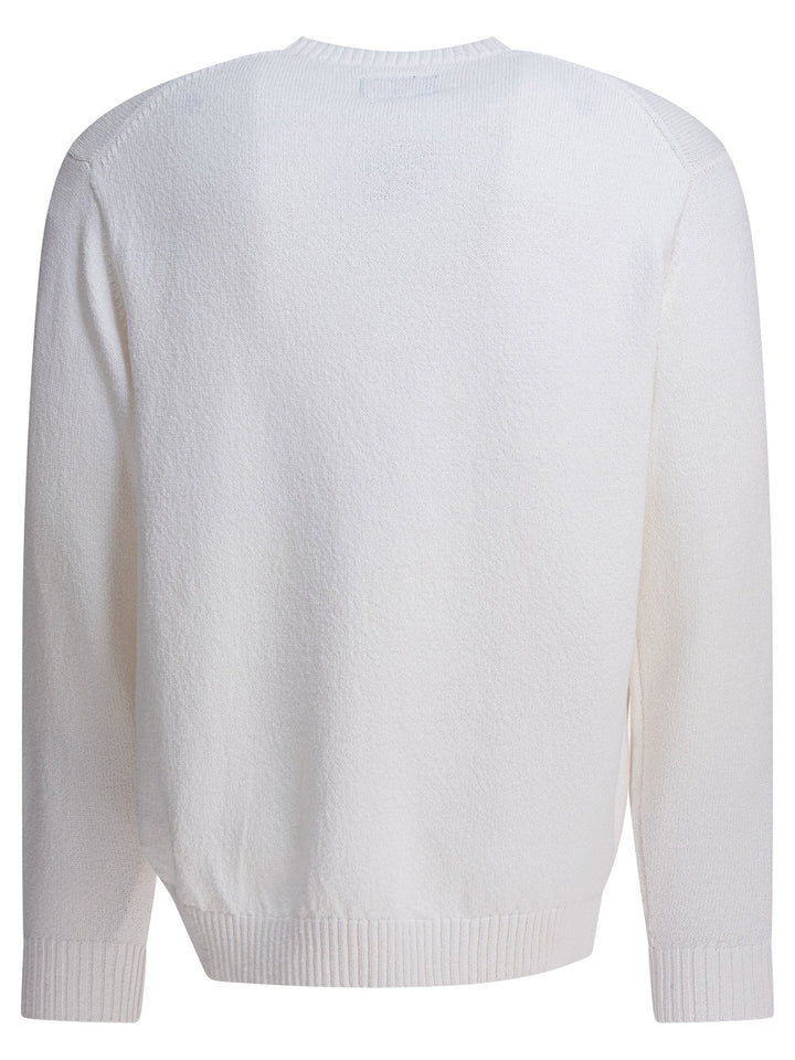Beams Plus Lily Yarn Knitwear - White | 754c39fb23e771cf3493c7c2230f18c1693ce8ea
