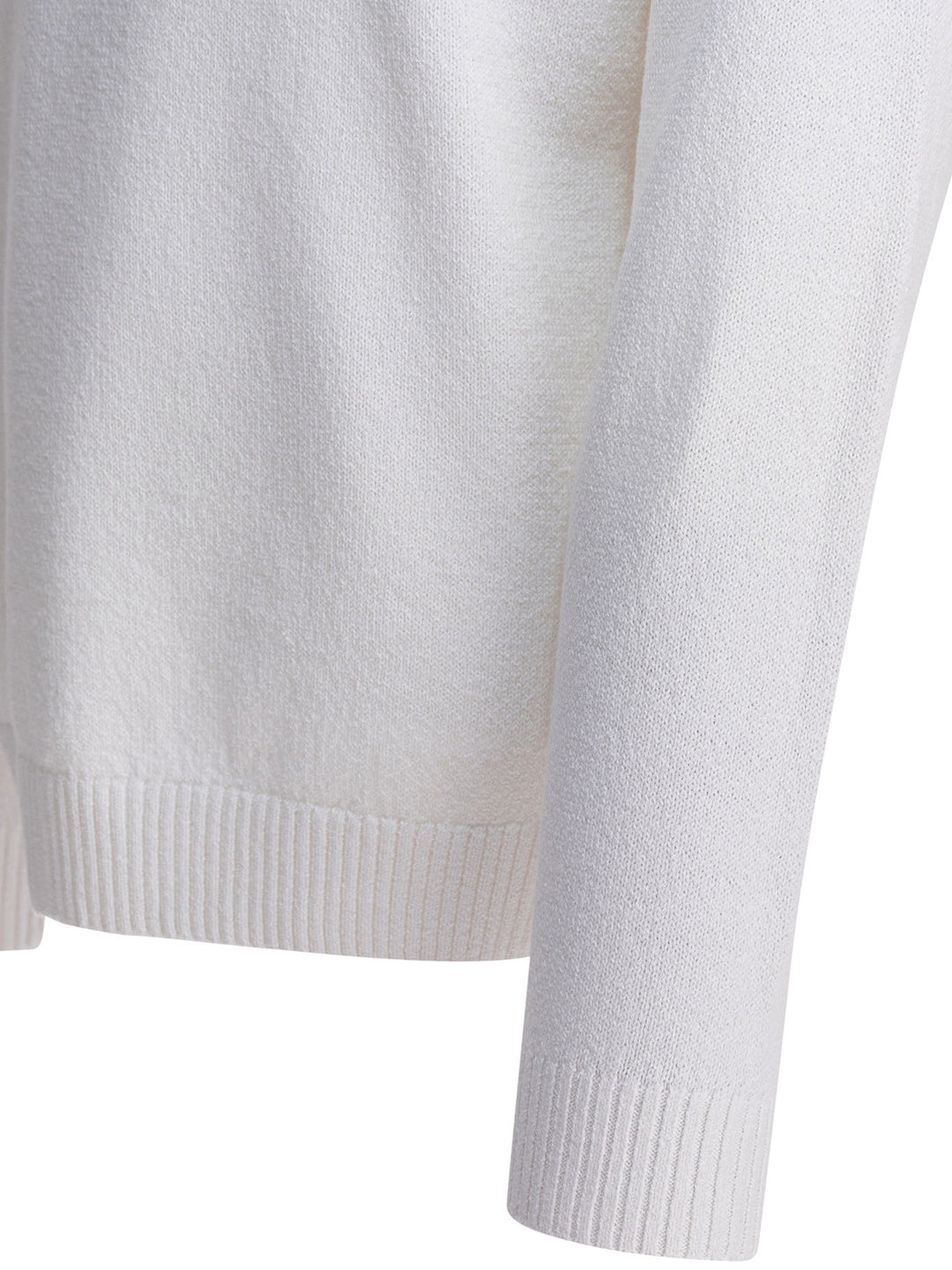 Beams Plus Lily Yarn Knitwear - White | 68864cb36be5353aa958752465b20ac88fc5c15a
