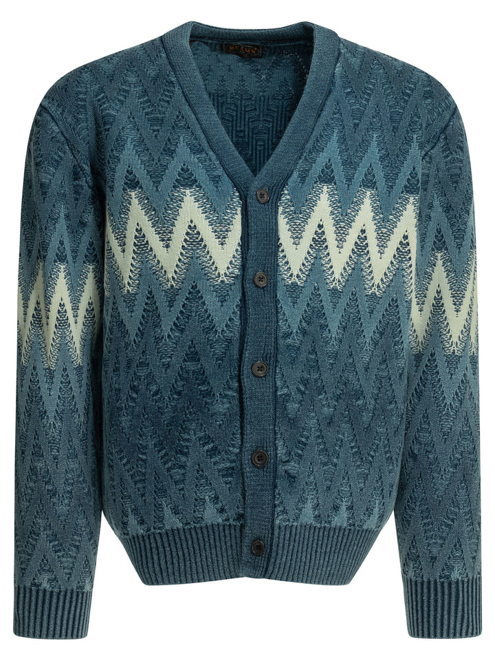 Beams Plus Indigo Yarn Knitwear - Blue | 7f81928f497e5d85c4a76ef0f23f1b423809b677