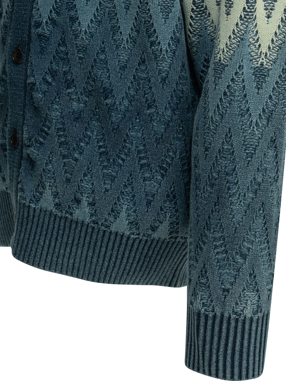 Beams Plus Indigo Yarn Knitwear - Blue | ca799cb54217d931b9838929813c4738f8229063