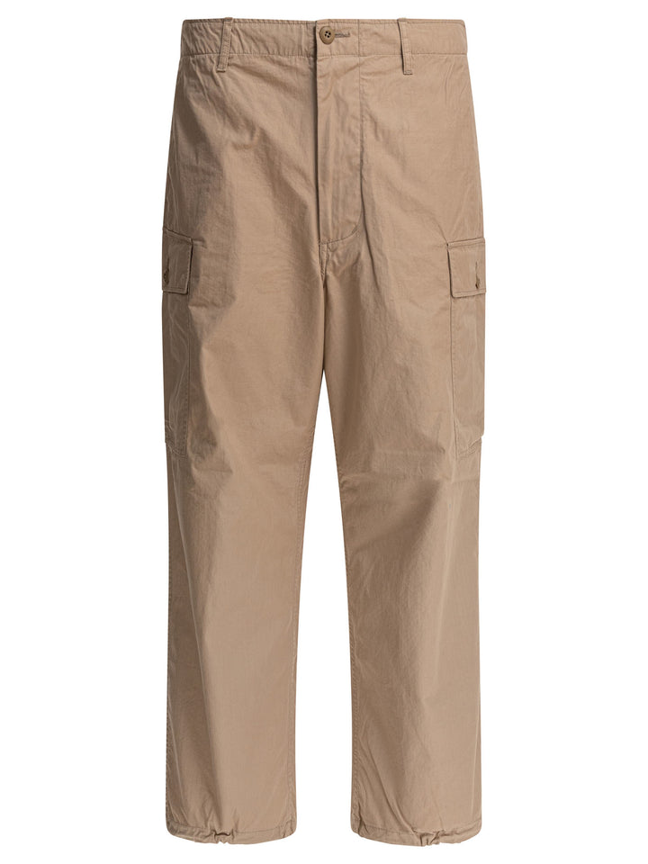 Beams Plus Mil Trousers - Beige | 455d9324beaa6968752255a7610326e3f91e08a3