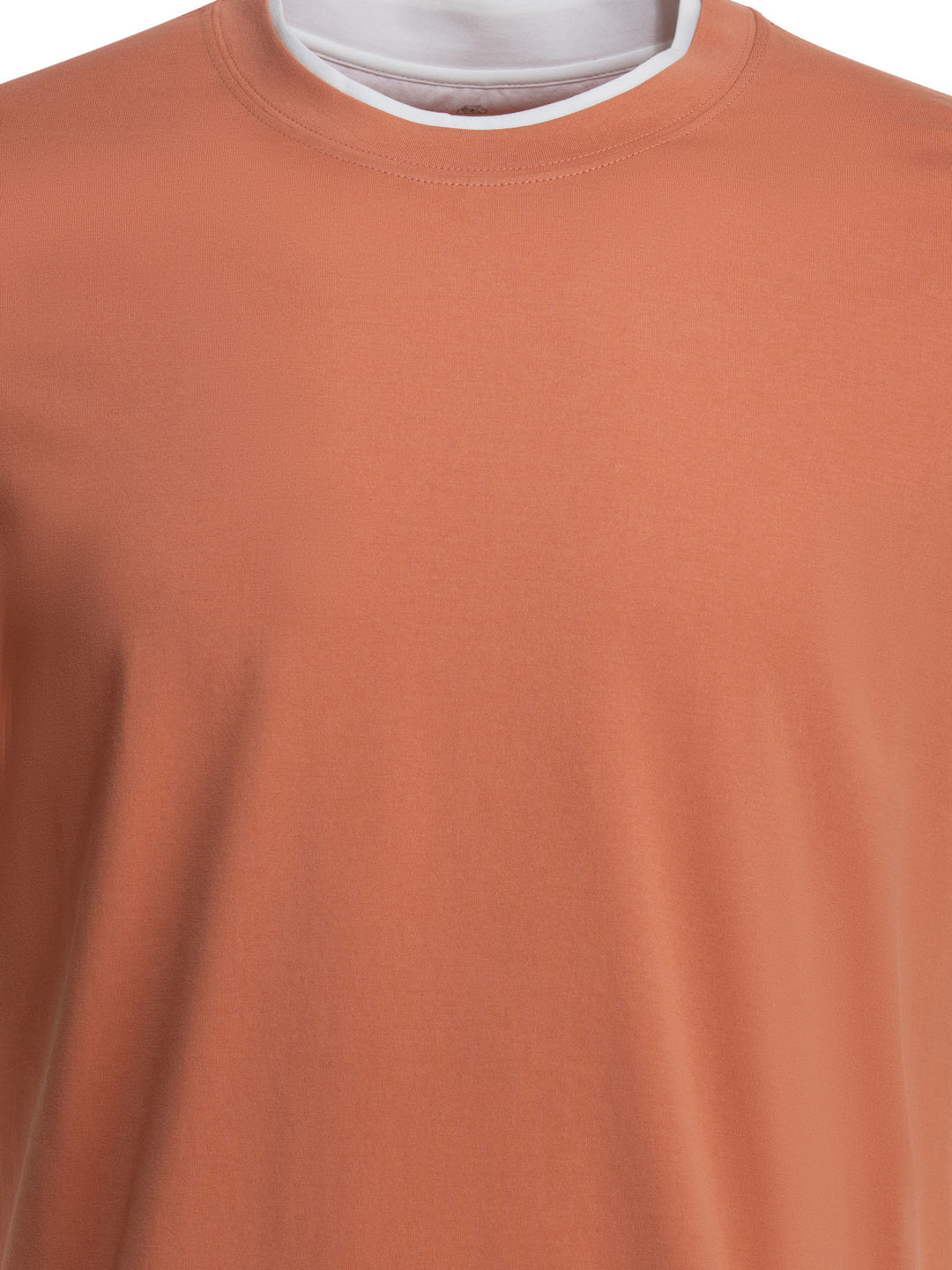 Brunello Cucinelli Faux Layering T-shirts - Orange | b4f10c02c5c029a8f257dd8dc1e84a20ca0e1005
