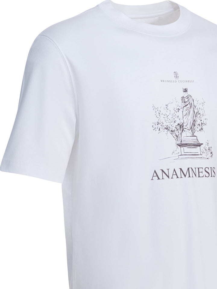 Brunello Cucinelli Anamnesis T-shirts - White | f5a44f11994f5c48ae90e2843be4df730ffd2595
