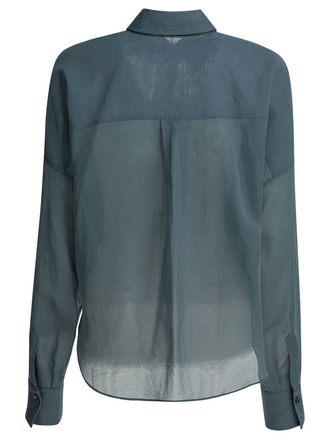 Brunello Cucinelli  Shirts - Blue | cb8cae23cdbcb6bf8b6a09aea0f6024d12826b1a