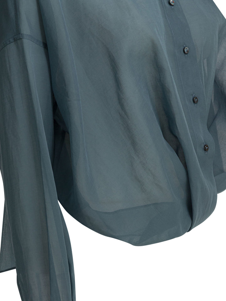 Brunello Cucinelli  Shirts - Blue | aeba346640568e798470e01133b3b18dd5cd586b