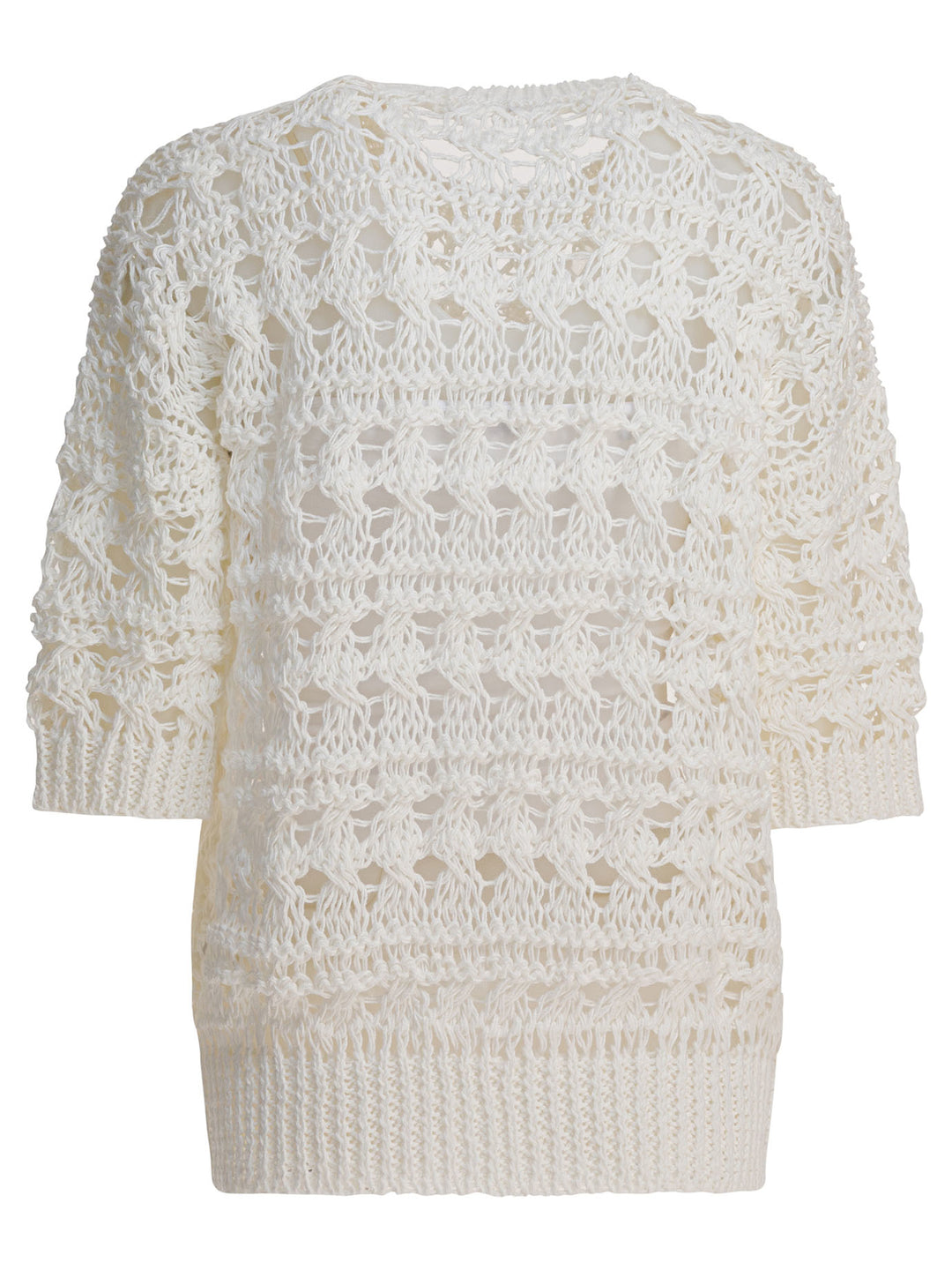 Brunello Cucinelli  Knitwear - White | aa98a21e0974b9b4fbf35d3bf48e8a7147d4e3e3