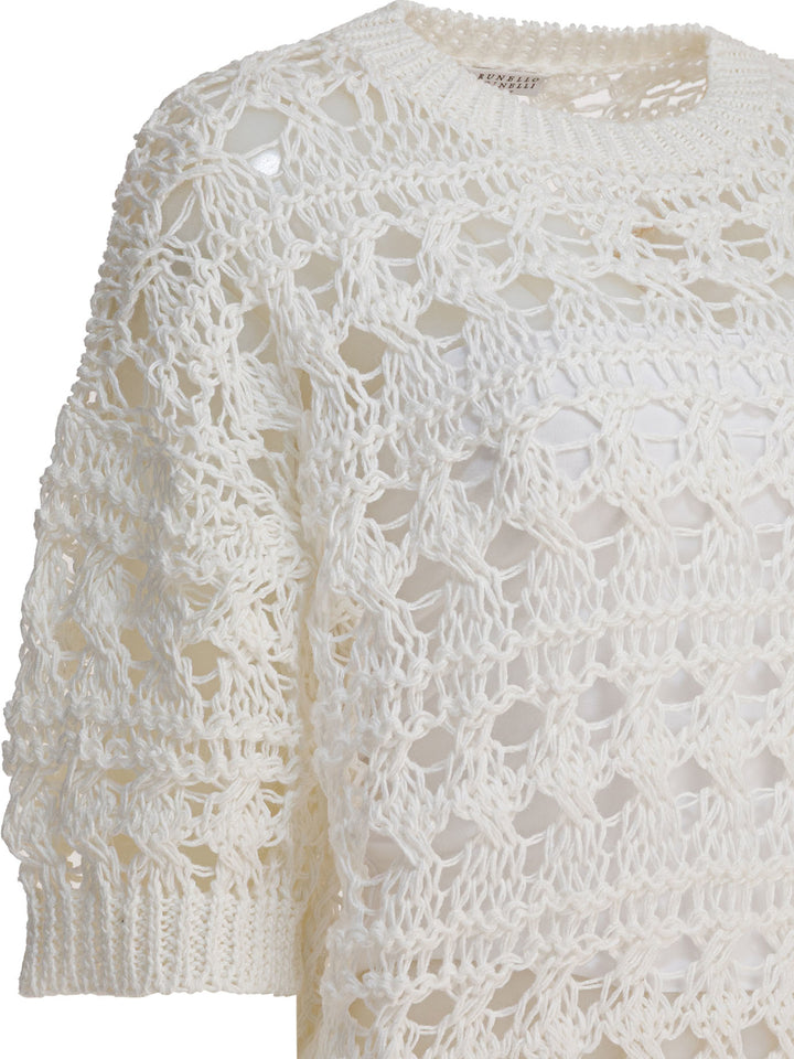 Brunello Cucinelli  Knitwear - White | 72f876303c7886c55e15fe88651f64f215311d18