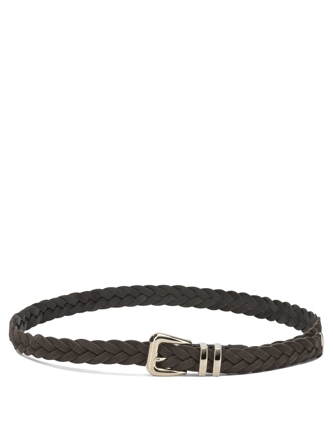 Brunello Cucinelli Suede Leather Belt Belts - Brown | 38fc8a76eb2bec2549a09f5e357b47a0ae05e96e