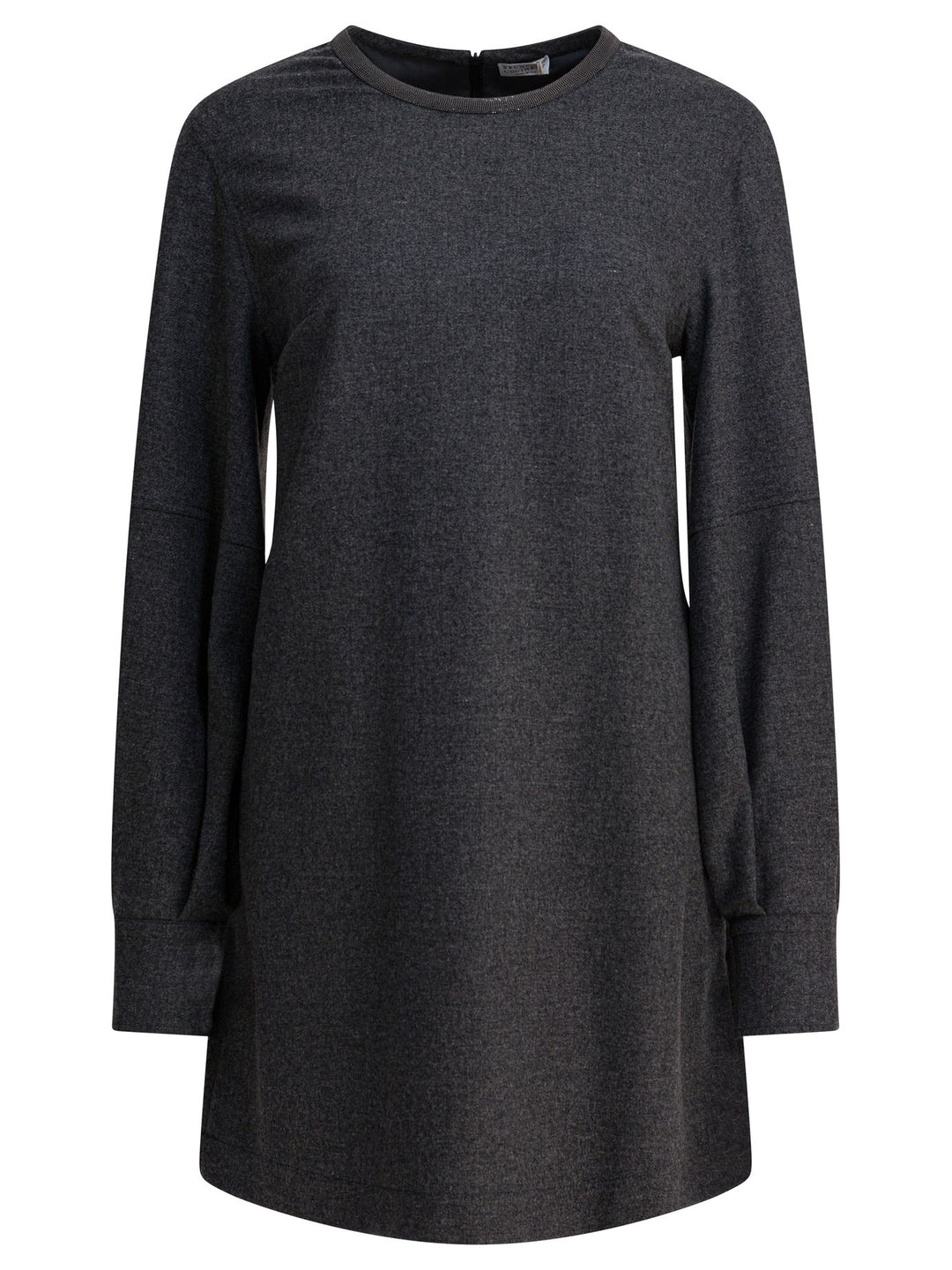 Brunello Cucinelli Wool And Cashmere Dress Dresses - Grey | b052cc5210ecd5898927f2d274a3eed8a13fb884