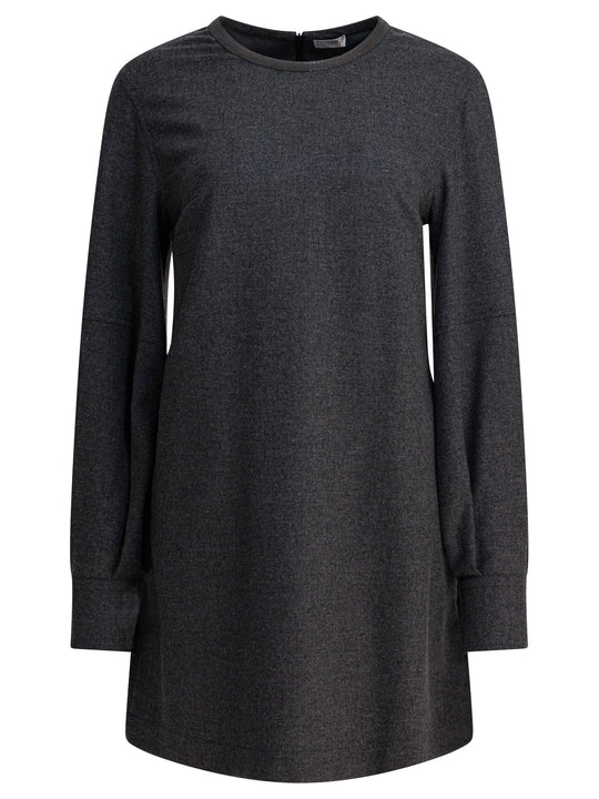 Wool And Cashmere Dress Dresses Grey