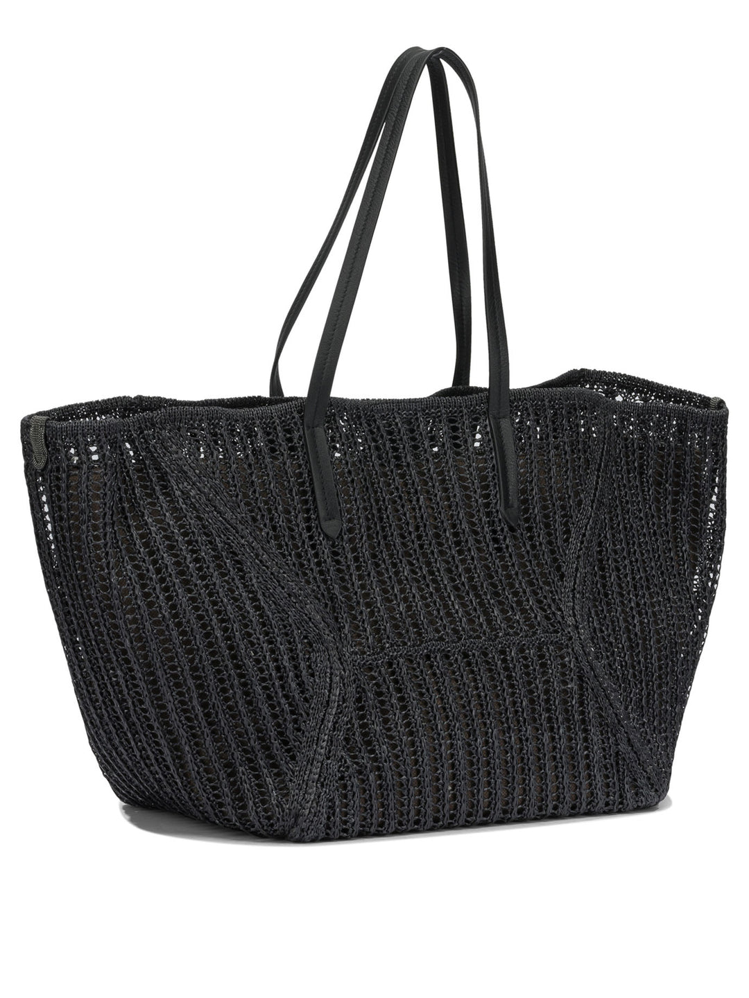Brunello Cucinelli Bc Duo Shoulder Bags - Black | d08a920d63b418b167bb2b036f21fab1481fe6e7
